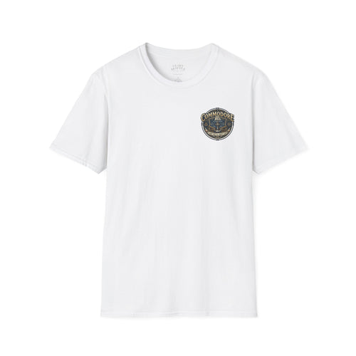 Commodore Yacht Club T-Shirt — Leaky Bottle Yacht Club Vintage Nautical Shirt